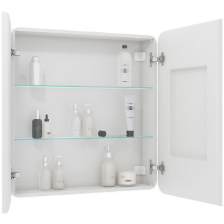 Зеркало-шкаф с подсветкой Continent Elliott МВК014 80см белый